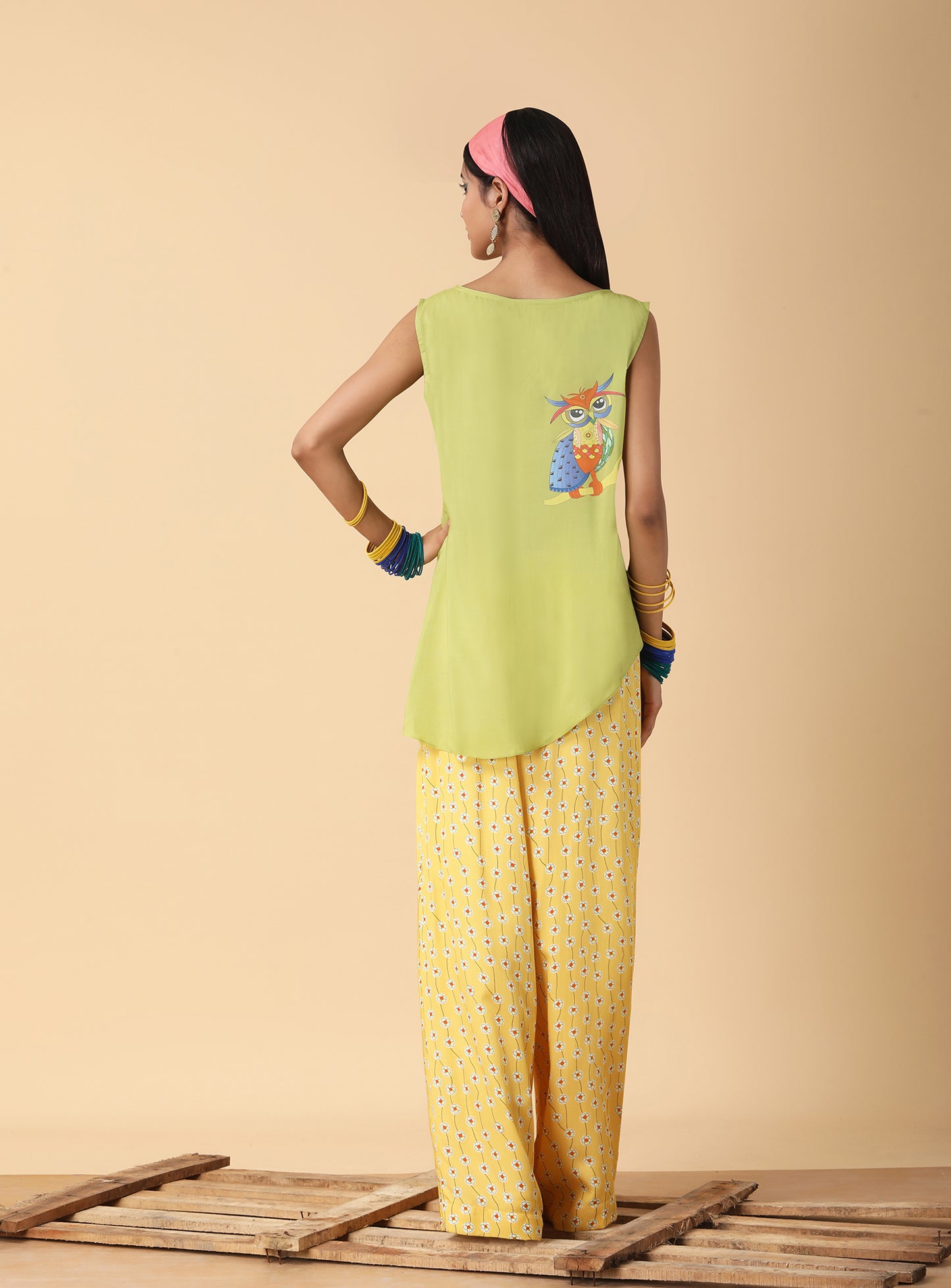 Ruched Asymmetric Top