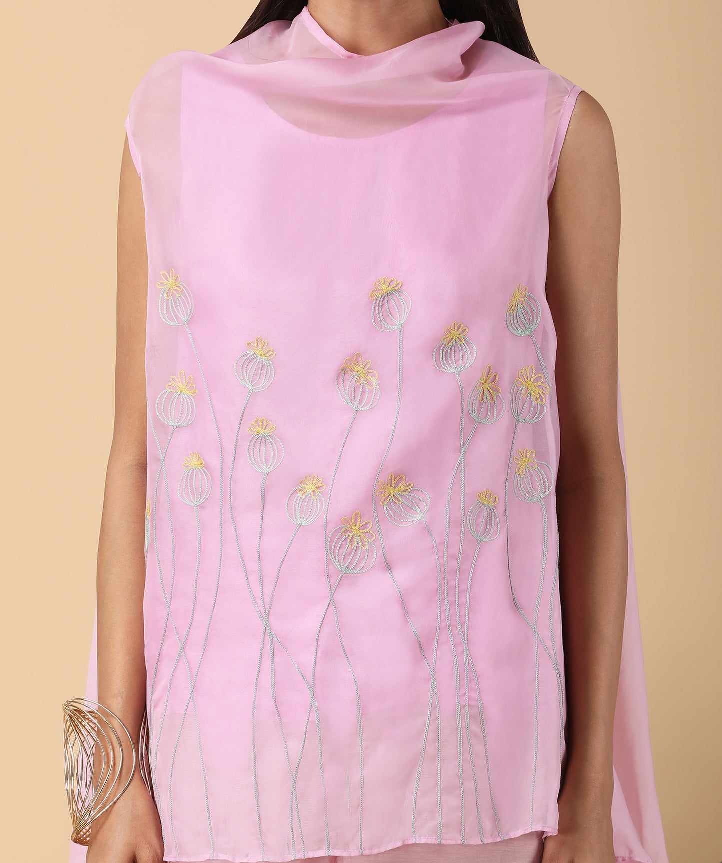 Sweet lilac Asymmetrical top set