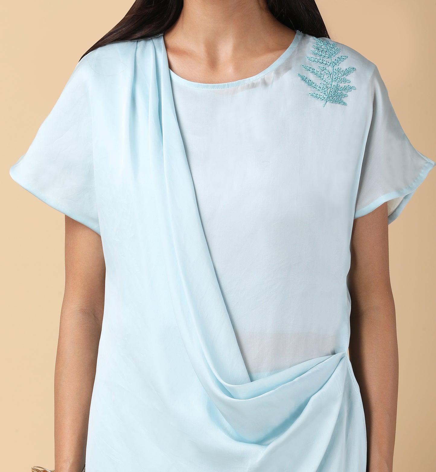 Soft Aqua Top set