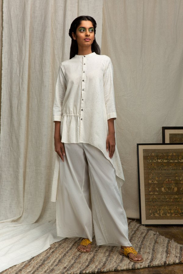 Asymmetric Cotton Tunic