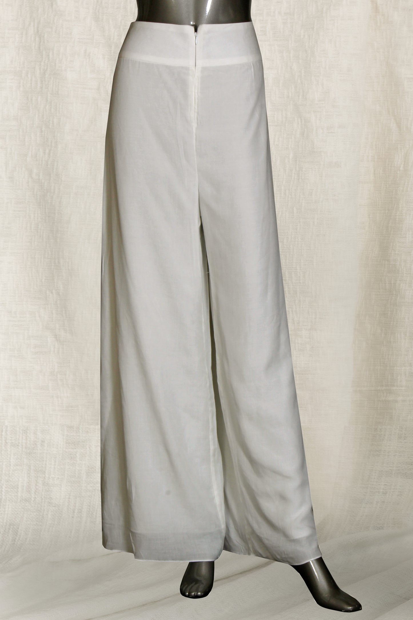 Trouser - Off White Cotton