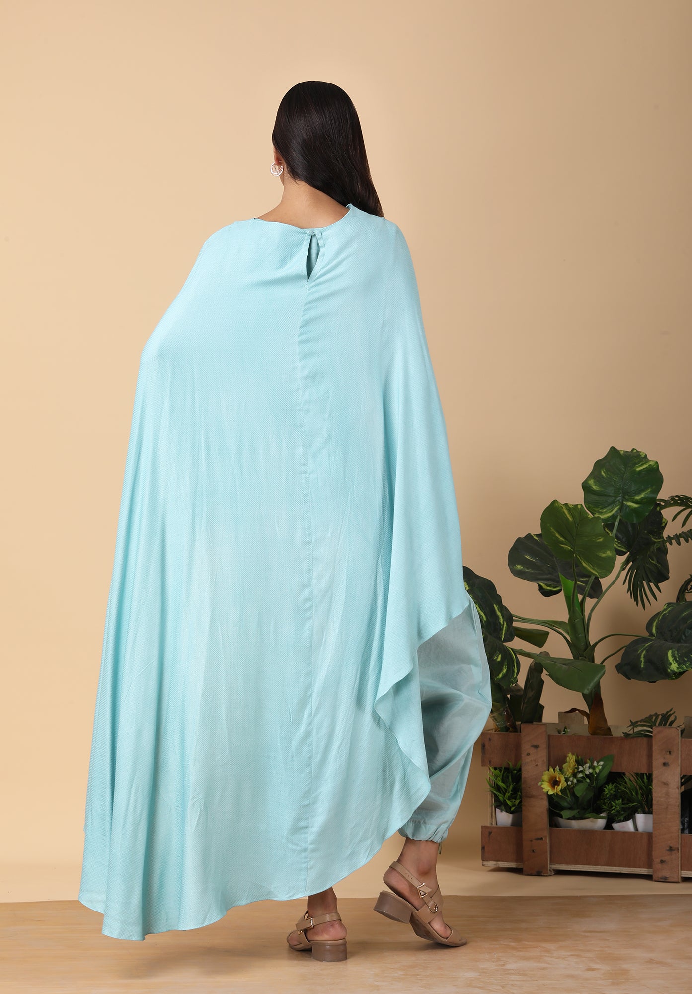 Dramatic cape Tunic