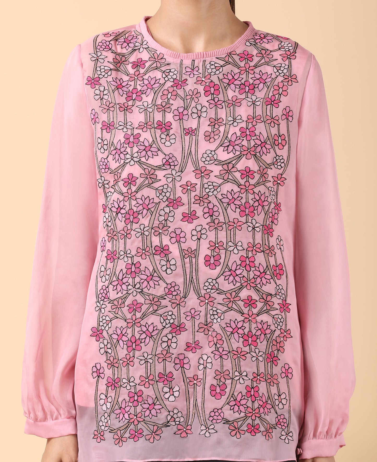 Ashes of roses pink top