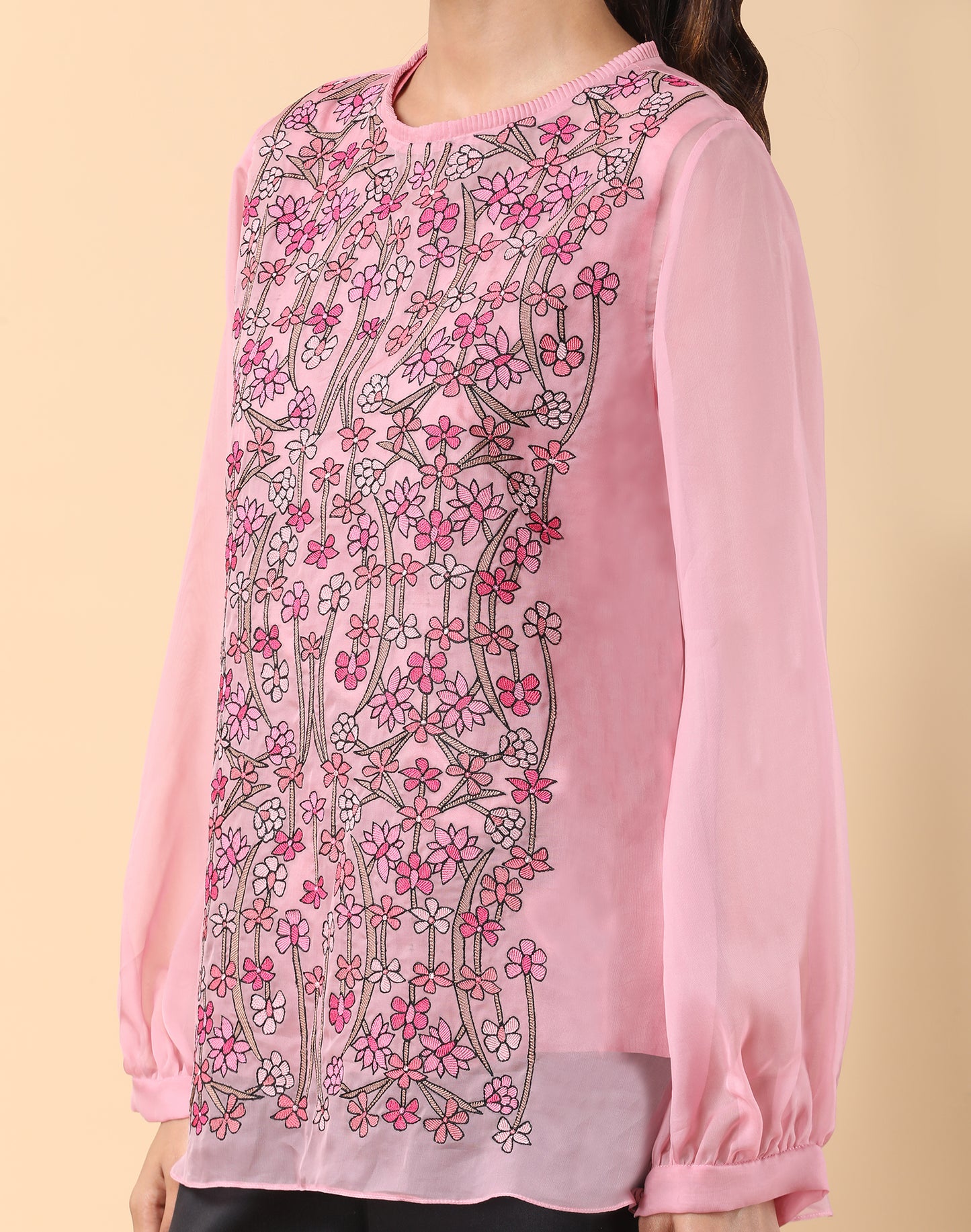 Ashes of roses pink top