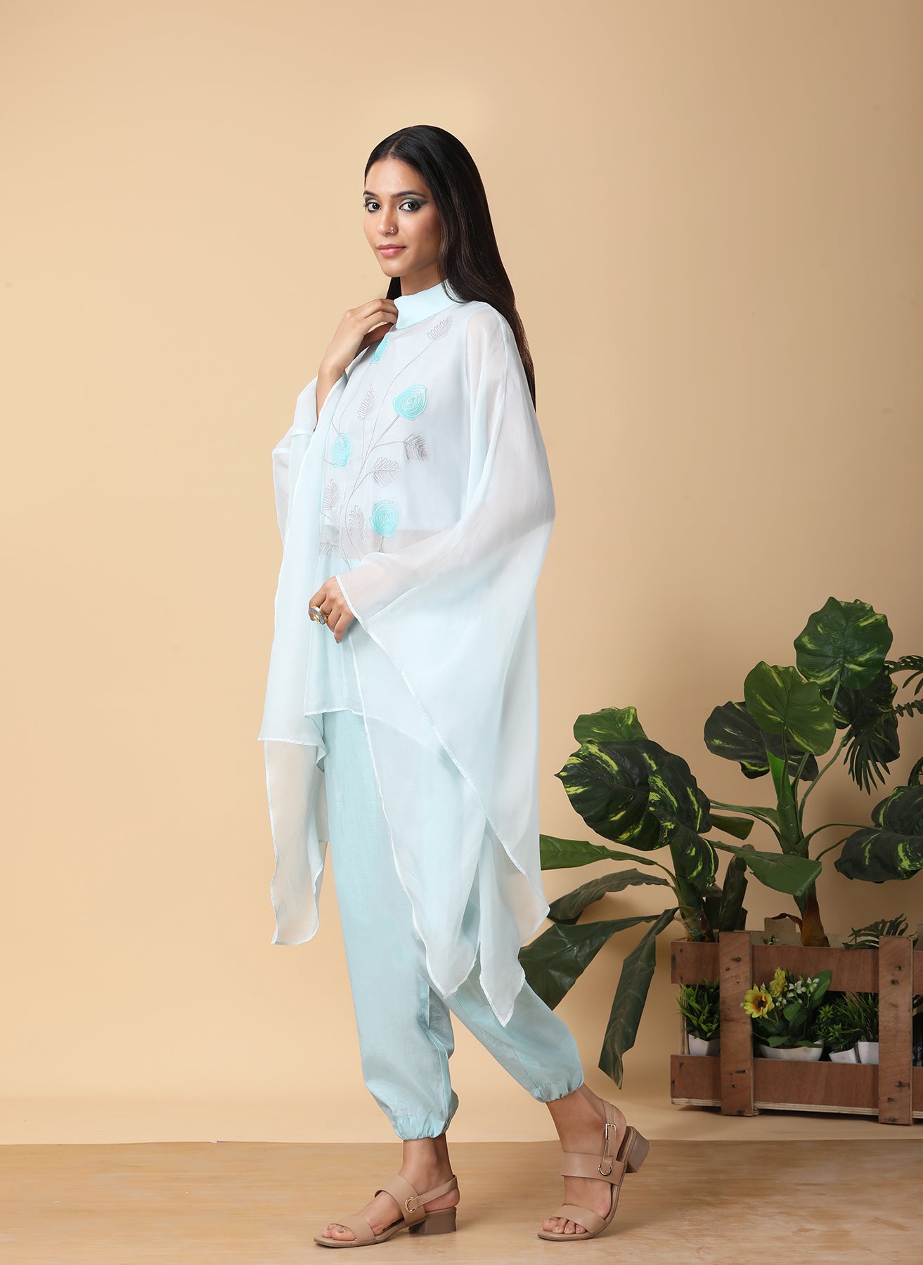 Aqua sea Tunic set